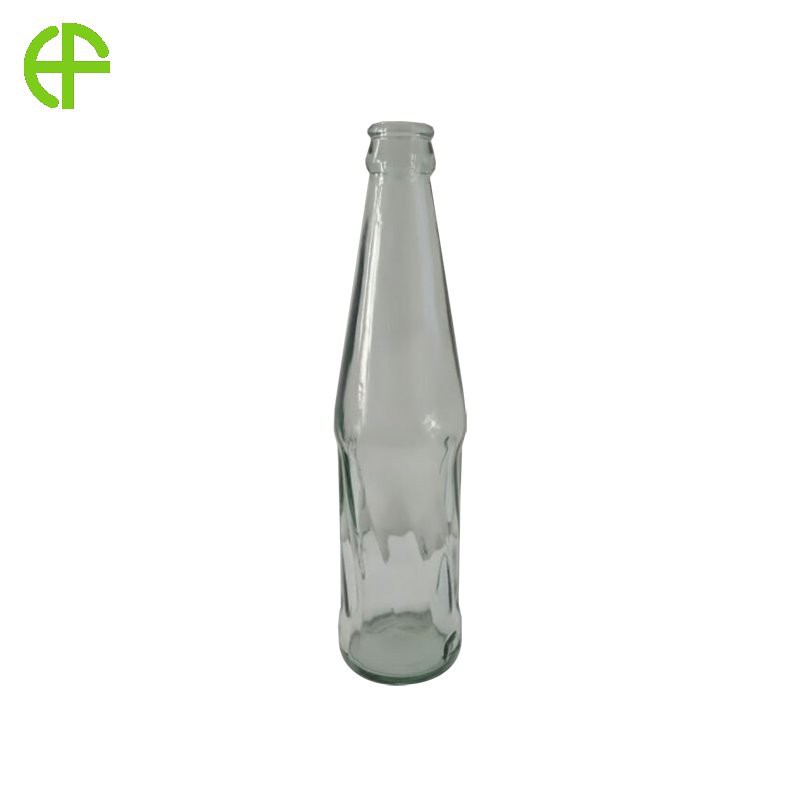 Staklena boca vode s ocjenom hrane